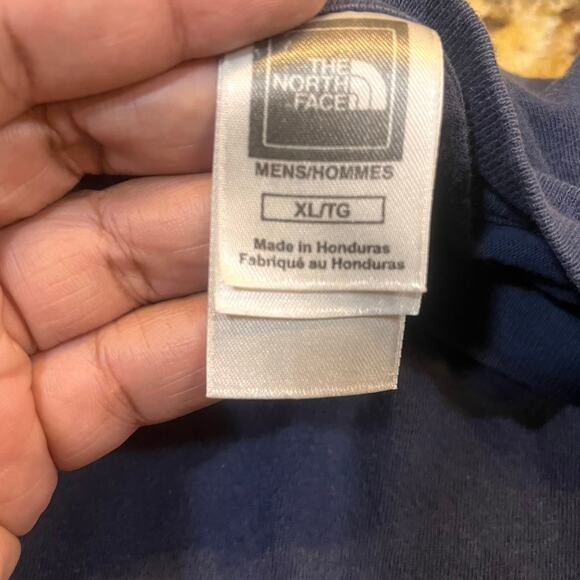 North Face Shirt Mens XL Blue White 1968 Fine Alpine Equipment Short Sleeve‎ - Picture 4 of 6